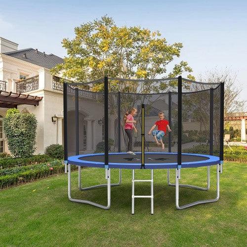 Toytexx Outdoor Trampoline ; Safety Enclosure Net ; 6FT/8FT/10FT/12FT/14FT/16FT - Toytexx Toytexx Outdoor Trampoline ; Safety Enclosure Net ; 6FT/8FT/10FT/12FT/14FT/16FT - Toytexx